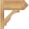 Ekena Millwork Balboa Rough Sawn Arts and Crafts Outlooker, Western Red Cedar, 8"W x 18"D x 18"H OUT08X18X18BOA03RWR - alternate 4
